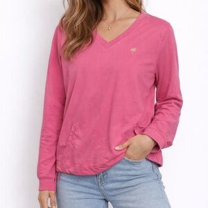 LILLY PULITZER Vintage Pink Windbreaker Jacket or Sleeveless Vest Pullover